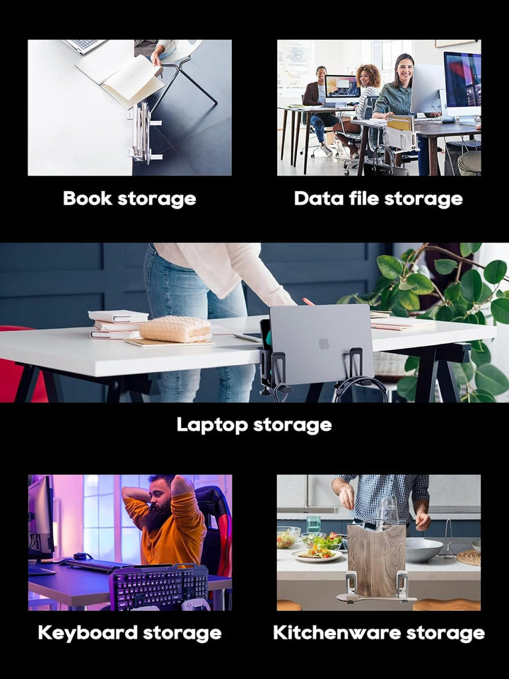NODOCA Laptop Ständer Vertikal, Aluminium Vertikaler Laptop Ständer, Platzsparender Desktop-Seite Mo