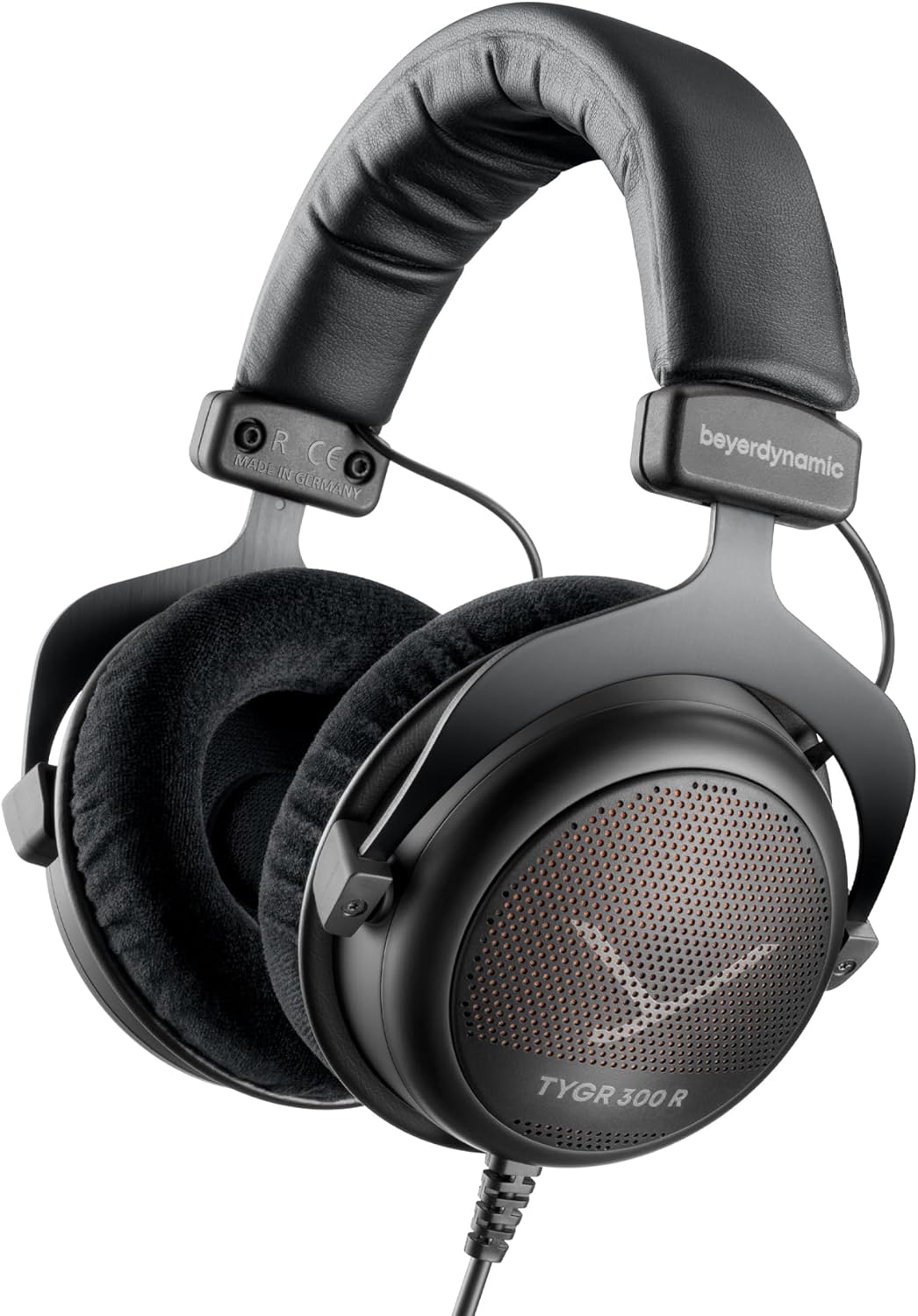 beyerdynamic TYGR 300 R Kopfhörer, offener Gaming-Kopfhörer, kabelgebunden, schwarz, geeignet für PS
