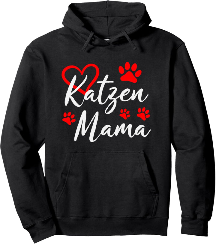 Katzen Mama Pullover Hoodie