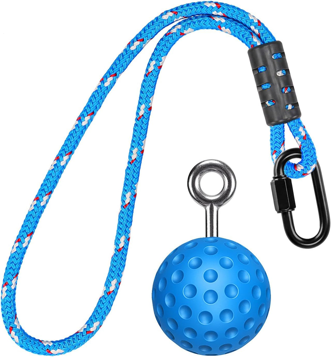 SELEWARE Pull Up Power Ball Hold Grips Durable Blue rutschfeste Handgriffe Krafttrainer Trainingsger