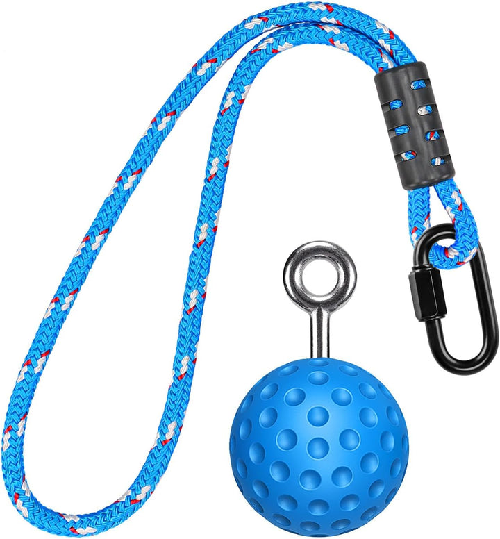 SELEWARE Pull Up Power Ball Hold Grips Durable Blue rutschfeste Handgriffe Krafttrainer Trainingsger