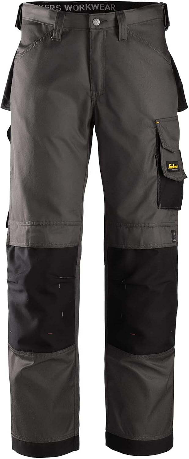 Snickers DuraTwill Hose, Dgrau Gr. 108 108 Muted Black-schwarz, 108 Muted Black-schwarz
