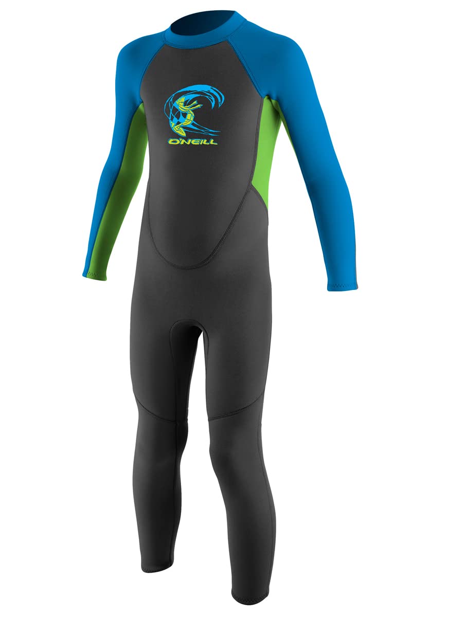 O'Neill Herren Toddler Reactor Ii 2mm Back Zip Full Wetsuit Neoprenanzug 3 Years DR9 Graph / Dyglo /