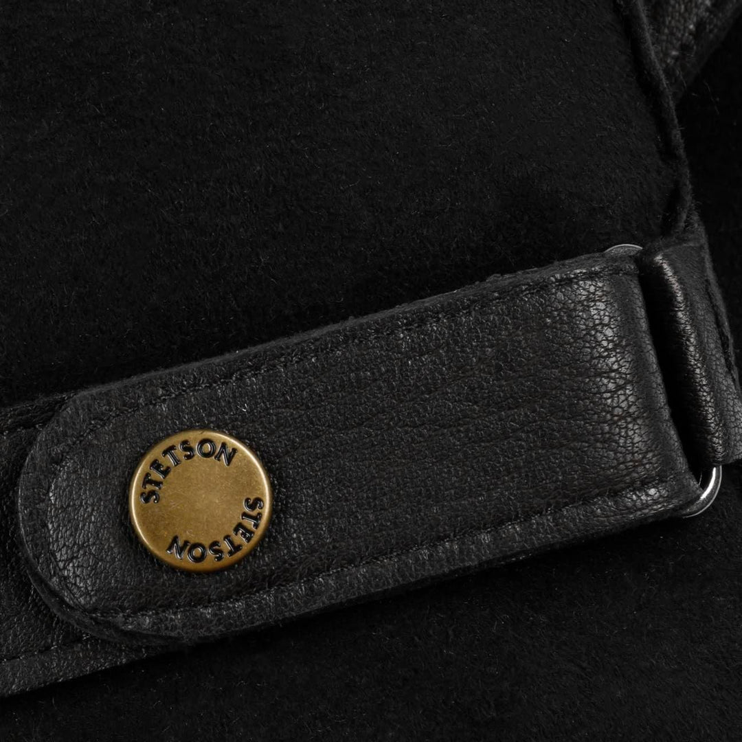 Stetson Deerskin Lambswool Handschuhe Herren Handmade Mit Lammwolle Gefüttert Aus 100% Hirschleder M