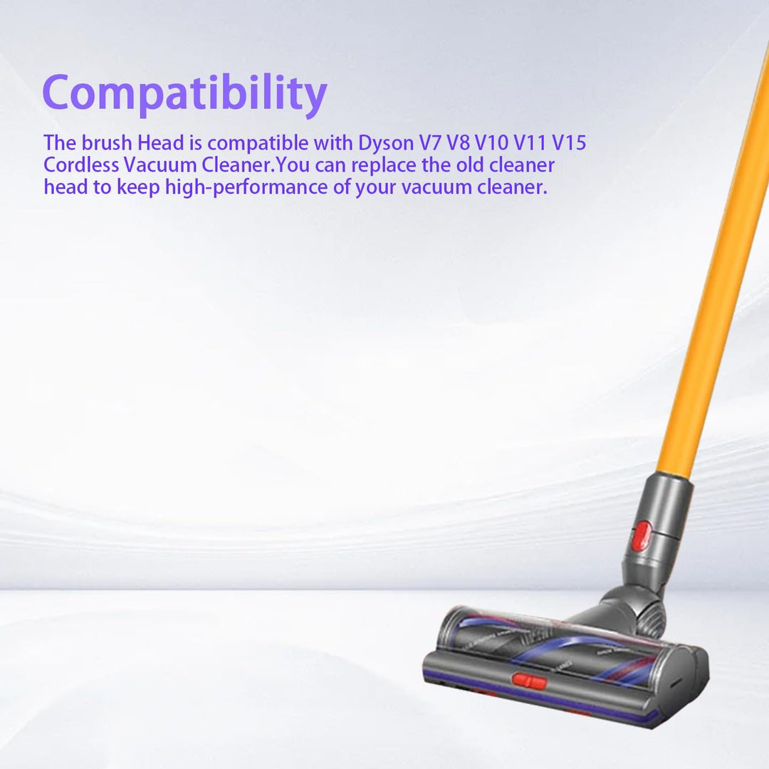 Torque Drive Bodendüse für Dyson V7 V8 V10 V11 V15, Ersatzteil Direktantrieb Reiniger Kopf Turbine B