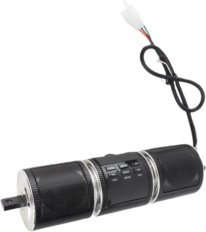 Suuonee Motorrad Audiosysteme, universelle wasserdichte Bluetooth Motorrad Stereo Lautsprecher Bluet