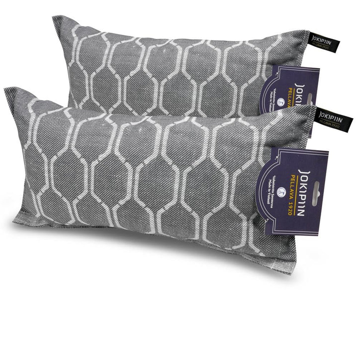 Jokipiin Premium Saunakissen 40 x 22 cm | 100% Made in Finland | ReisekissenLeinen Baumwolle