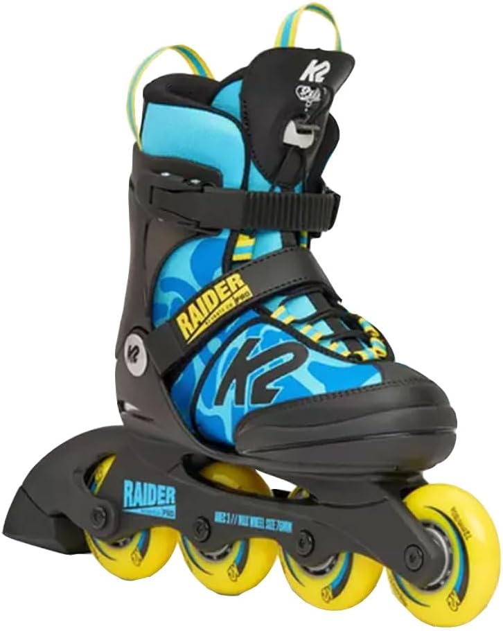 K2 Skates Jungen Inline Skates RAIDER PRO, blue - yellow, 30H0400 L (EU: 35-40 / UK: 3-7 / US: 4-8)