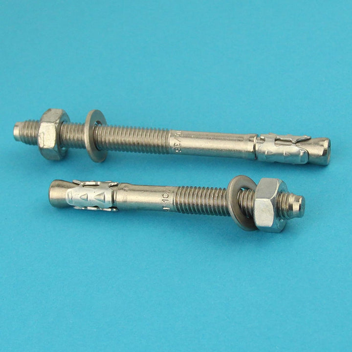 Eisenwaren2000 | M16 x 185/60 mm Bolzenanker (5 Stück) - ETA-Zulassung - Schwerlastdübel - Edelstahl