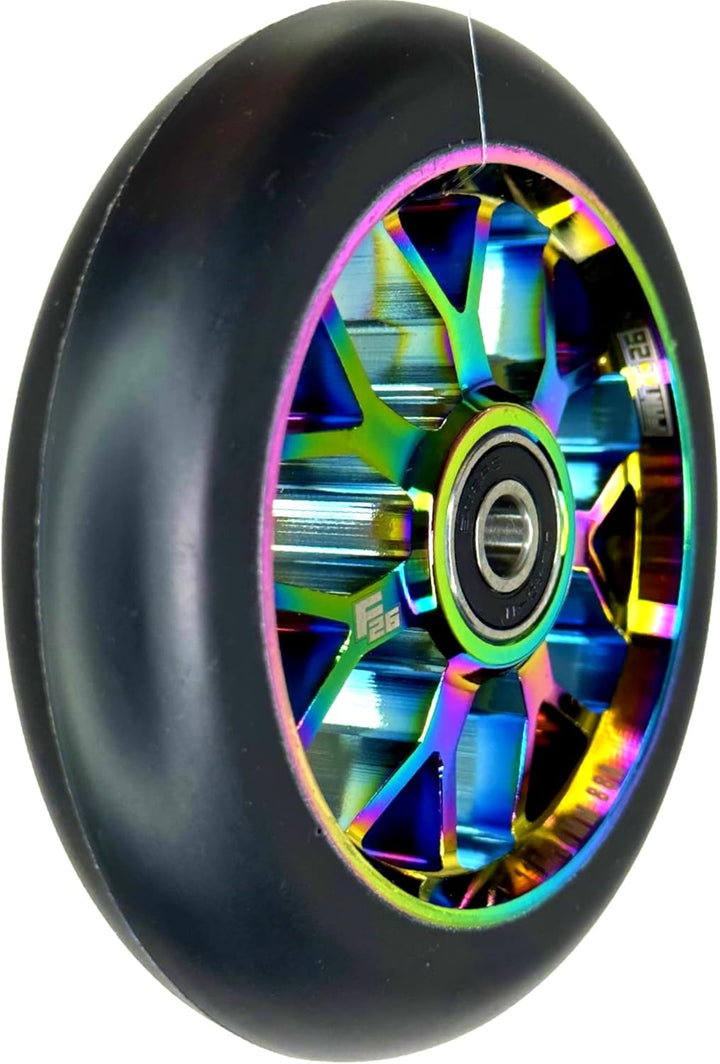 Fantic26 Spy7 Stunt Scooter Rolle I Trick I Tret I Kinder I Roller I Wheel I 110mm I ABEC 11 I Schne