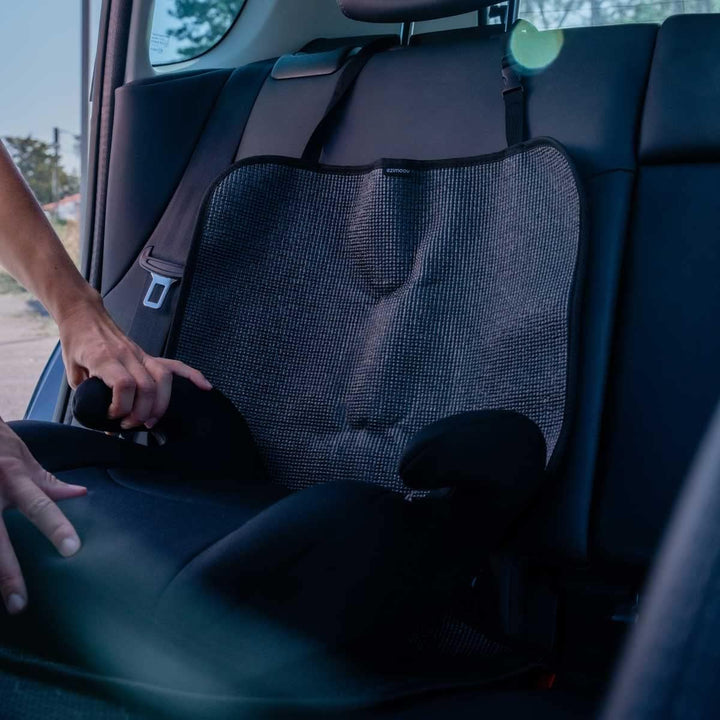 Autositzschutz - Rutschfeste Rücksitzabdeckung für Kinderautositze - Recycelte Verpackung