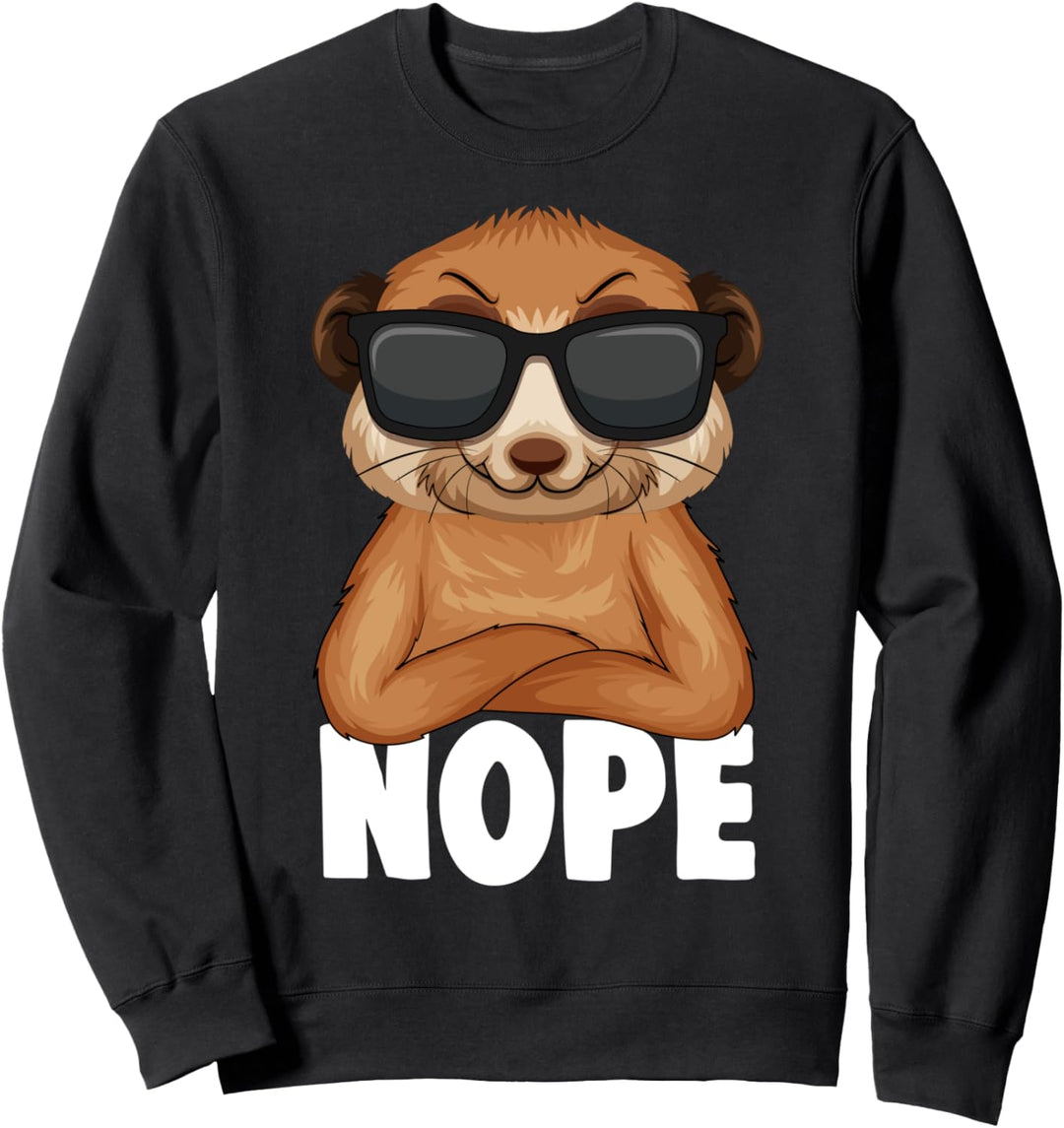 Erdmännchen Kinder Jungen Mädchen Sweatshirt