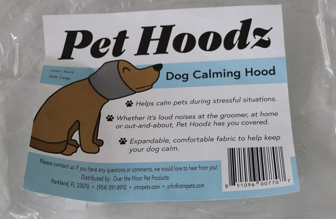 Pet Hoodz für Hunde, Angstzustände, Fellpflege, Ohrenschützer, Ohrenschutz, beruhigend, Ohrenkompres