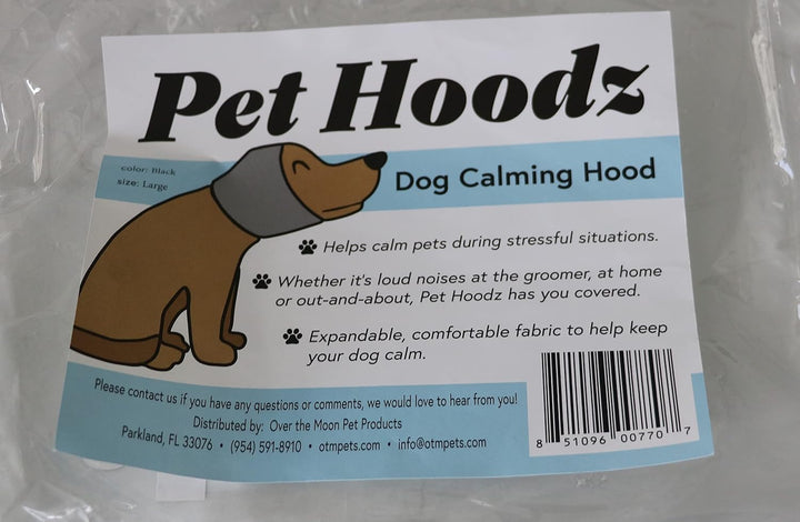 Pet Hoodz für Hunde, Angstzustände, Fellpflege, Ohrenschützer, Ohrenschutz, beruhigend, Ohrenkompres