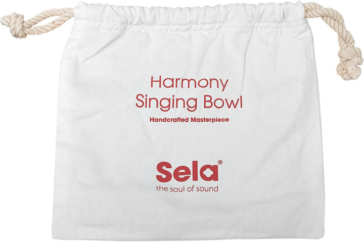 Sela SE 262 Harmony Singing Bowl Klangschale 17 cm inkl. Schlägel, Baumwolltasche, Filzring + keepdr
