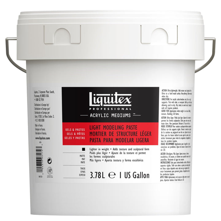 Liquitex 6836 Professional leichte Modellierpaste - Strukturgel, leichte elastische Struktur-Paste v