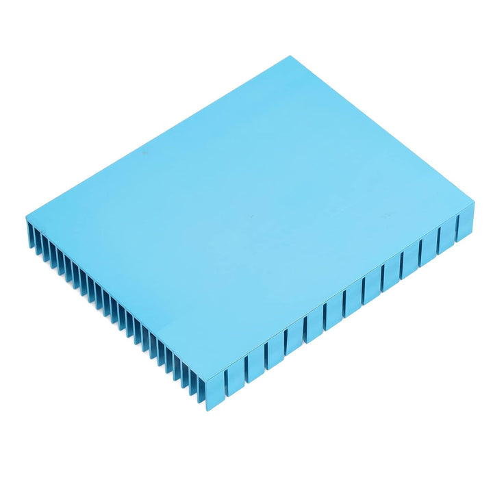 Eujgoov Aluminium Kühlkörper, 150x120x20mm Heatsink Kühlung Kühlerkühlung für CPU Leistungsverstärke