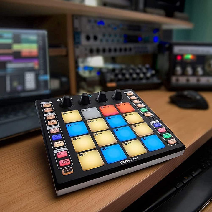 PreSonus ATOM performance und produktions Pad-Controller mit software bundle inklusive Studio One Ar