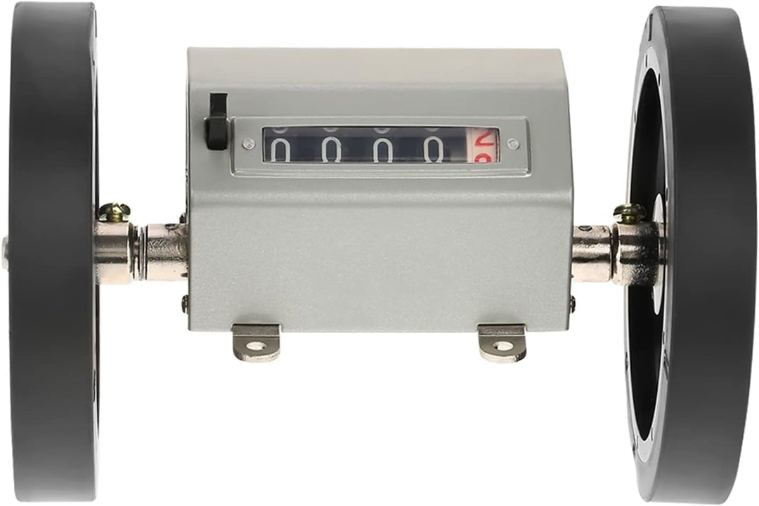 Zähler Rolling Wheel Digits 0-9999.9 Längenzähler Messlänge, max. Geschwindigkeit 350 U/min Grau Res
