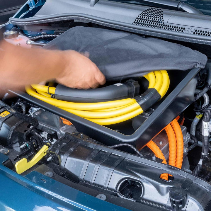 rati Frunk kompatibel für FIAT 500e 2020- |Erweiterter Front-Stauraum. Perfekt für Ladekabel, Zubehö