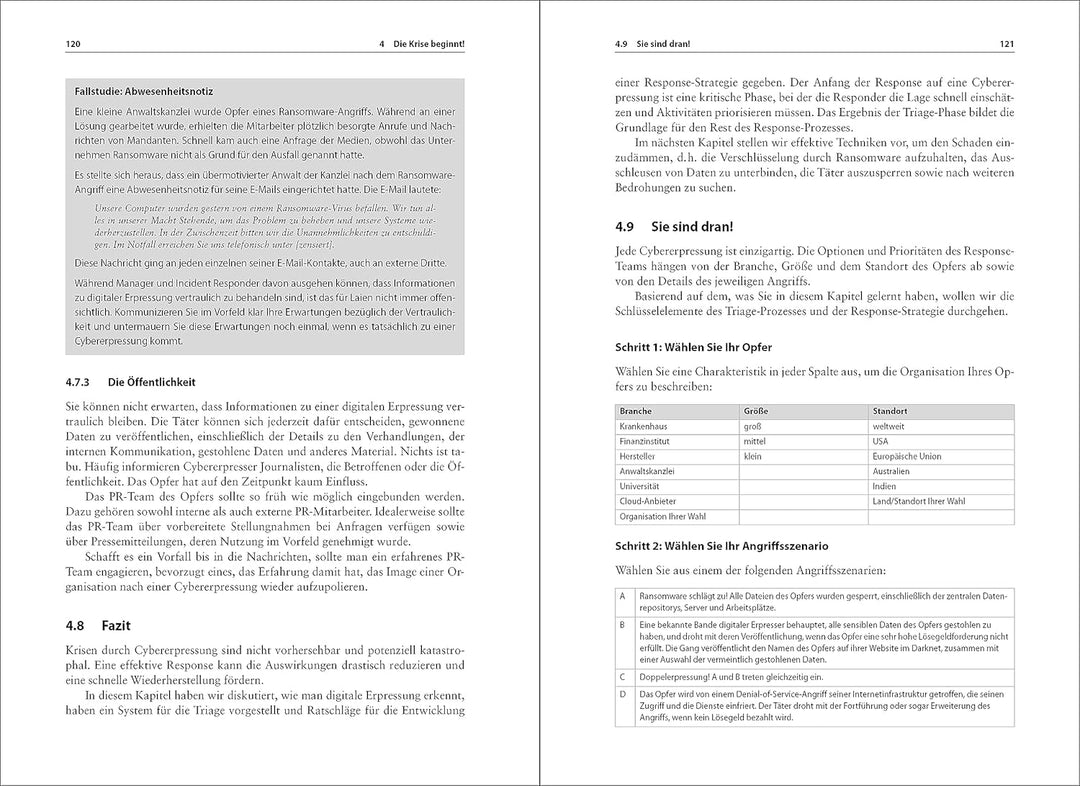 Ransomware und Cyber-Erpressung: Das Praxishandbuch für IT- und Systemverantwortliche, Paperback