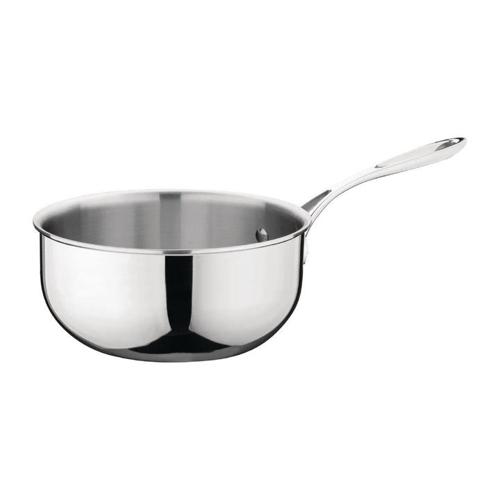 Vogue Treiwandige Sautépfanne, 200 mm, Edelstahl 8(Ø)"/ 200mm, 8(Ø)"/ 200mm