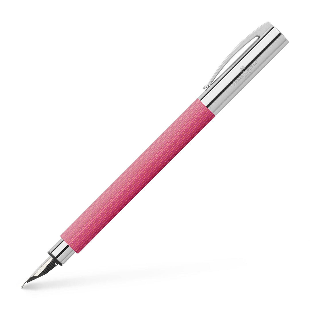 Faber-Castell Ambition OpArt 149690 Füllfederhalter, M, pink sunset, M