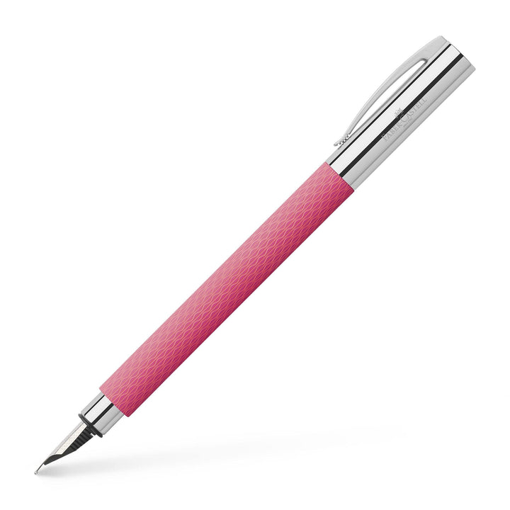 Faber-Castell Ambition OpArt 149690 Füllfederhalter, M, pink sunset, M