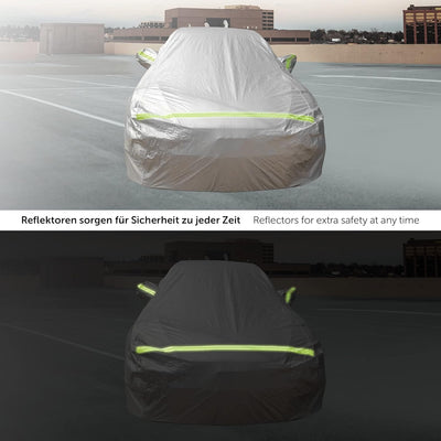 NEU!!Macari Autoabdeckung Auto Abdeckplane Winter Auto Garage Abdeckung Autozelt Autoplane Wetterfes