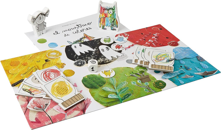 DEVIR BGMONSP Monstruo de Colores Das Monster der Farben, Brettspiel, Das Bunte, Única