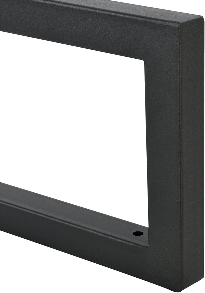 [en.casa] 2x Gestell 40x20cm Wandkonsole im 2er-Set Waschtischhalterung Waschtischkonsole Wandmontag