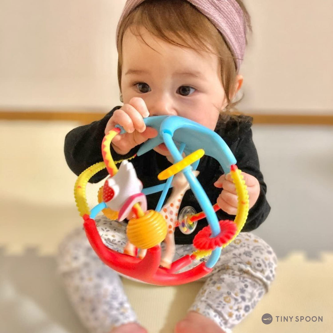 Sophie la Girafe – Fresh Touch – Frühes Lernspiel – Twistin'ball Ball Einzelbett, Einzelbett