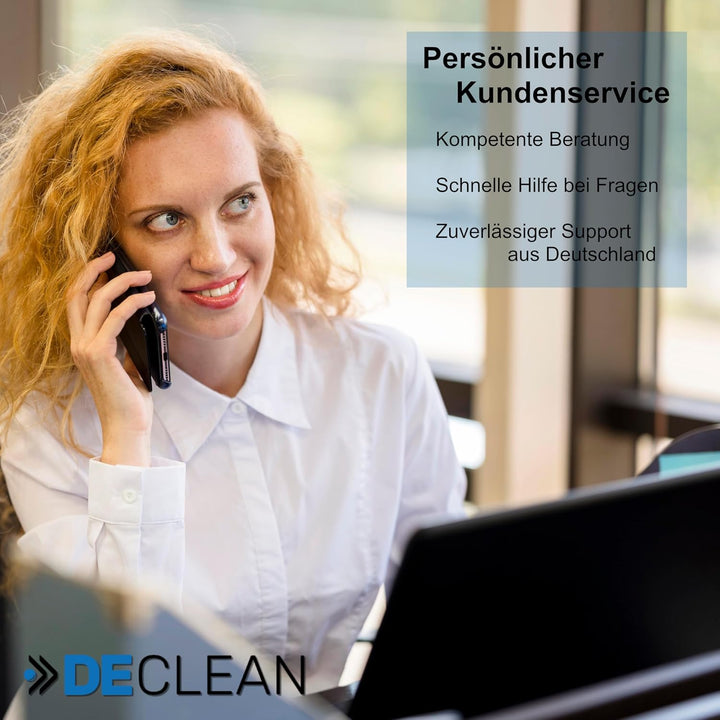 DeClean 2 Meter Saugschlauch Schlauch kompatibel mit Kärcher Staubsauger NT 14/1,NT 25/1,NT 27/1,NT