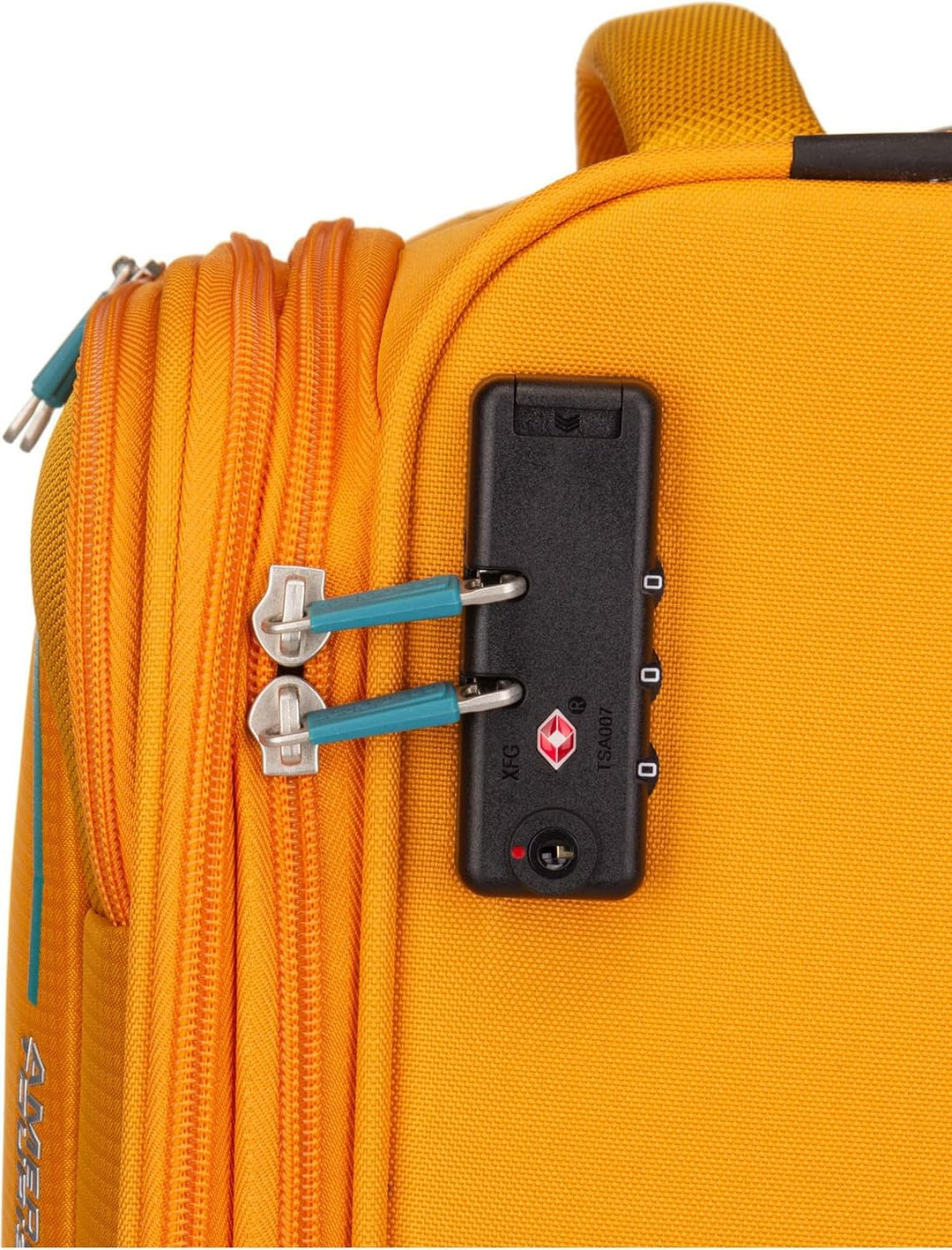 American Tourister Pulsonic - Spinner S, Erweiterbar Handgepäck, 55 cm, 40.5/43.5 L, Gelb (Sunset Ye