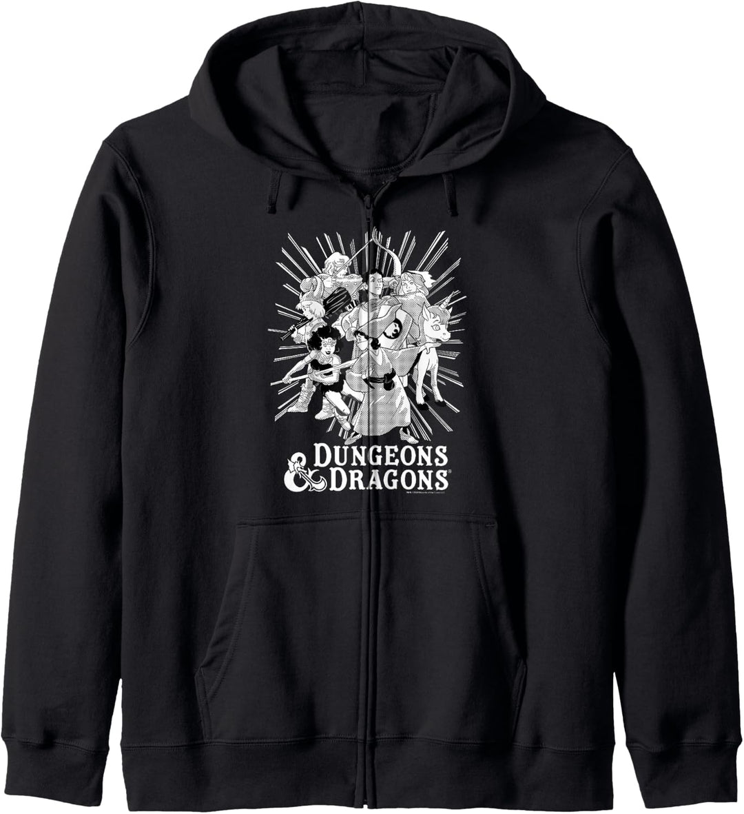 Dungeons &amp; Dragons Group Shot Ray Portrait Kapuzenjacke