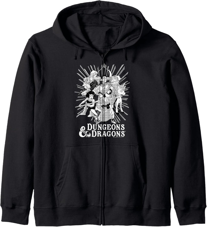 Dungeons &amp; Dragons Group Shot Ray Portrait Kapuzenjacke