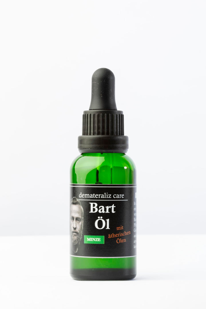 Bartöl mit ätherischen Ölen, Minze-Duft