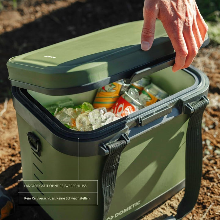 Dometic Recon Softside ZL Large - Kühltasche Gross 21L - Kühlbox - Grau Grau 21 Liter, Grau 21 Liter