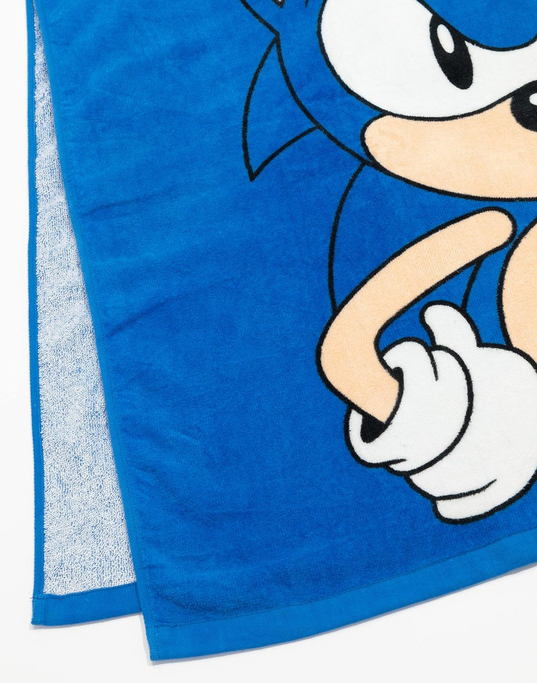 Sonic The Hedgehog Handtuch Poncho Kinder Kleinkinder | Mädchen Jungen Spiel Film Charakter Kinder B