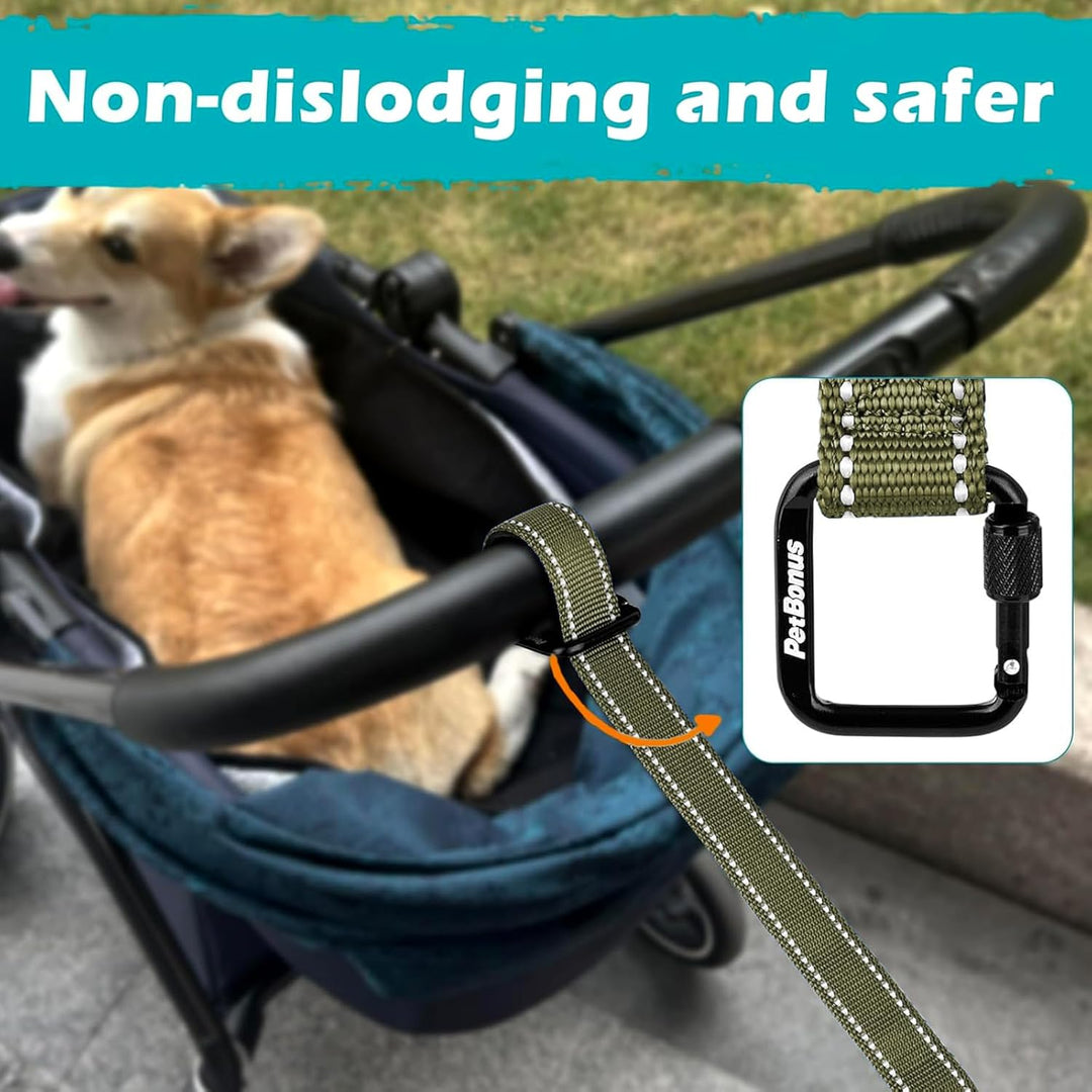 PetBonus Hundeleine Handgelenkriemen, Sicherheitsriemen für Rollleine Hundeleine und Kinderwagen, Ab