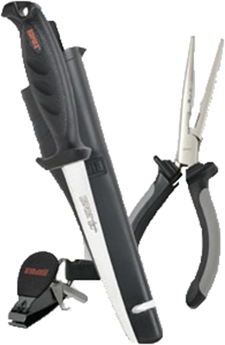 Rapala Knife/Pliers Combo - Filetiermesser + Angelzange, Angelmesser, Filiermesser, Zange, Lösezange