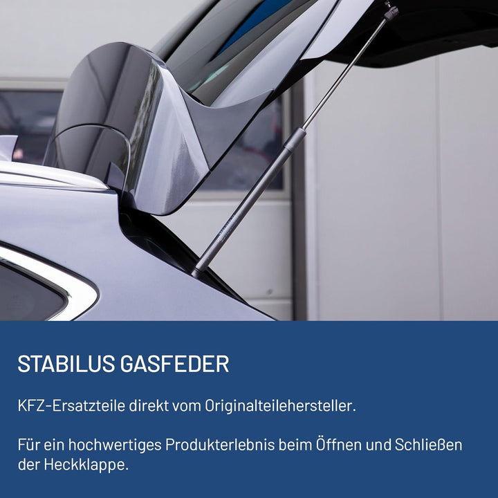 Stabilus Gasfeder Kofferraum FORD Focus BK 2010-2020 Heckklappendämpfer LIFT-O-MAT® mit 385 N 171836