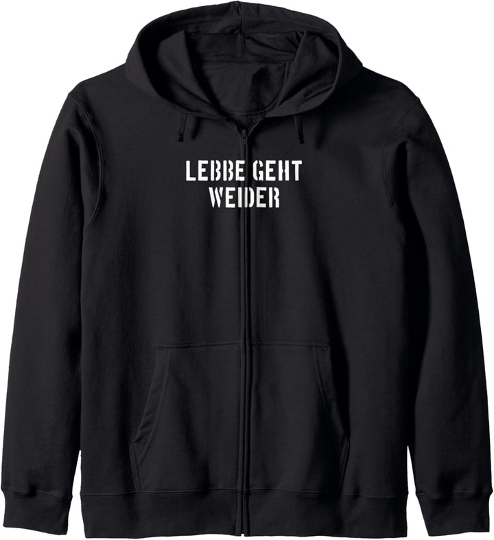 Lebbe geht weider Frankfurt Bembel Hessen 069 ffm Kapuzenjacke