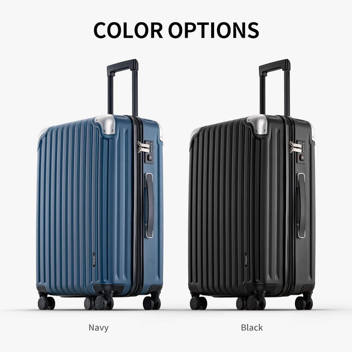 LEVEL8 Koffer Trolleys Handgepäck Hartschalenkoffer Rollkoffer Reisekoffer, TSA Blau 28‘’ 52*30*78CM