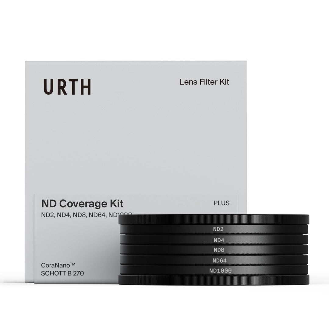 Urth 43 mm ND2, ND4, ND8, ND64, ND1000 ND Filter Kit (Plus+) 43mm, 43mm