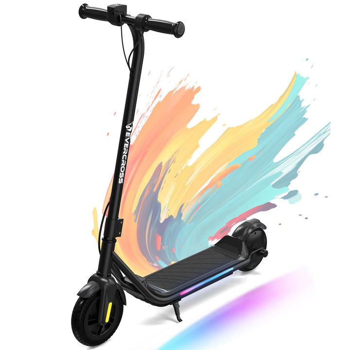 EVERCROSS E6 Elektroroller für Kinder, 7" Leichter E-Scooter für 6-12 Jahre, Elektroscooter mit Eine