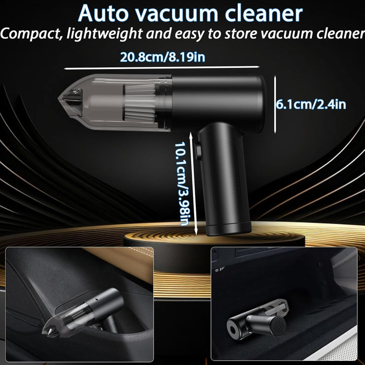 2025 NEU Handstaubsauger Akku,Autostaubsauger Kabellos 22KPA 4-in-1 Mini Staubsauger mit Bürstenlose