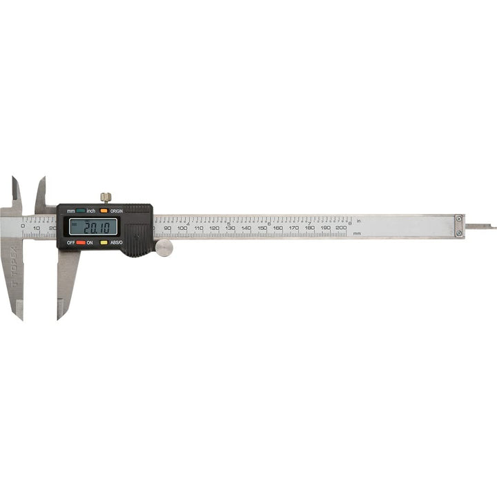 Digitaler Messschieber, 200 mm, 0,02 mm Genauigkeit, Präzisions Schieblehre