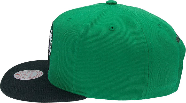 Mitchell &amp; Ness NBA Team 2 Tone 2.0 Snapback Einheitsgrösse Grün/Schwarz, Boston Celtics, Einheitsgr
