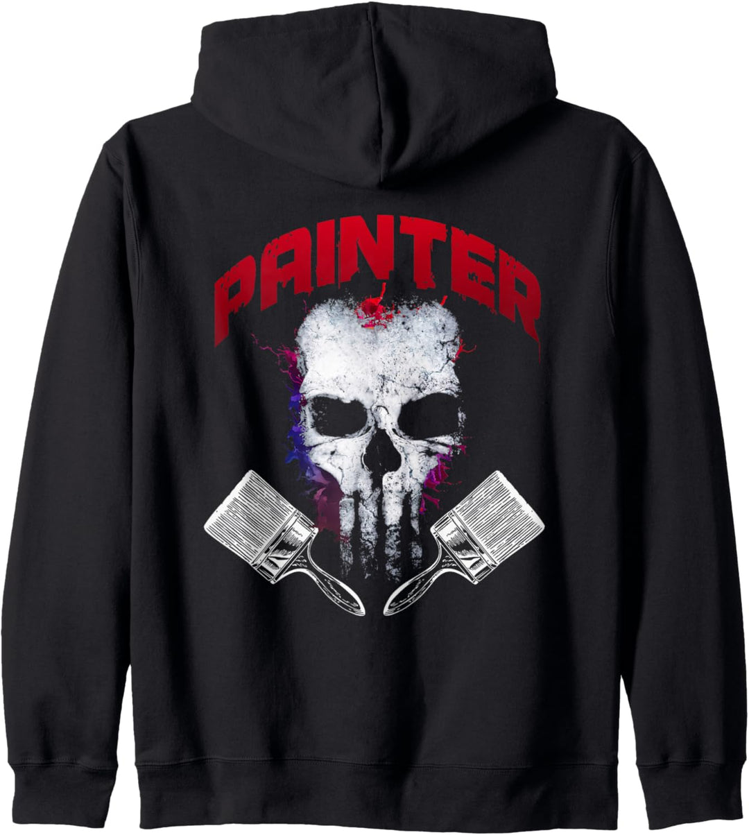 Maler Geschenke Design auf der Rückseite der Kleidung Kapuzenjacke